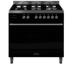 BRITANNIA  Delphi 90 RC9SGDEK Dual Fuel Range Cooker - Black